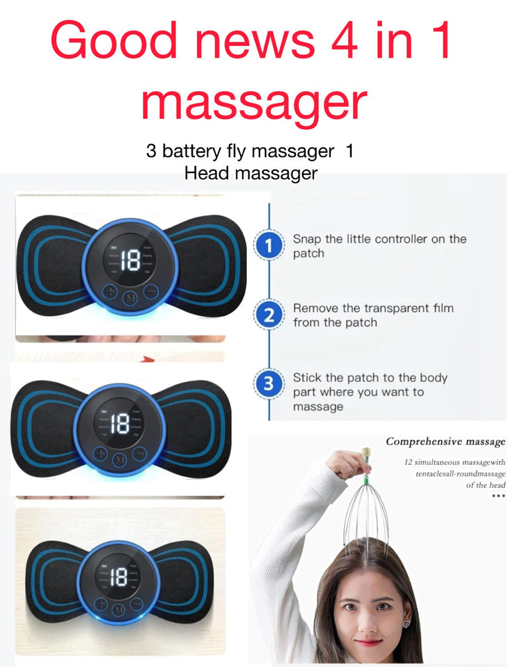 pack of 4 massager