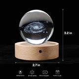 NEW 3D Crystal Night Light Ball