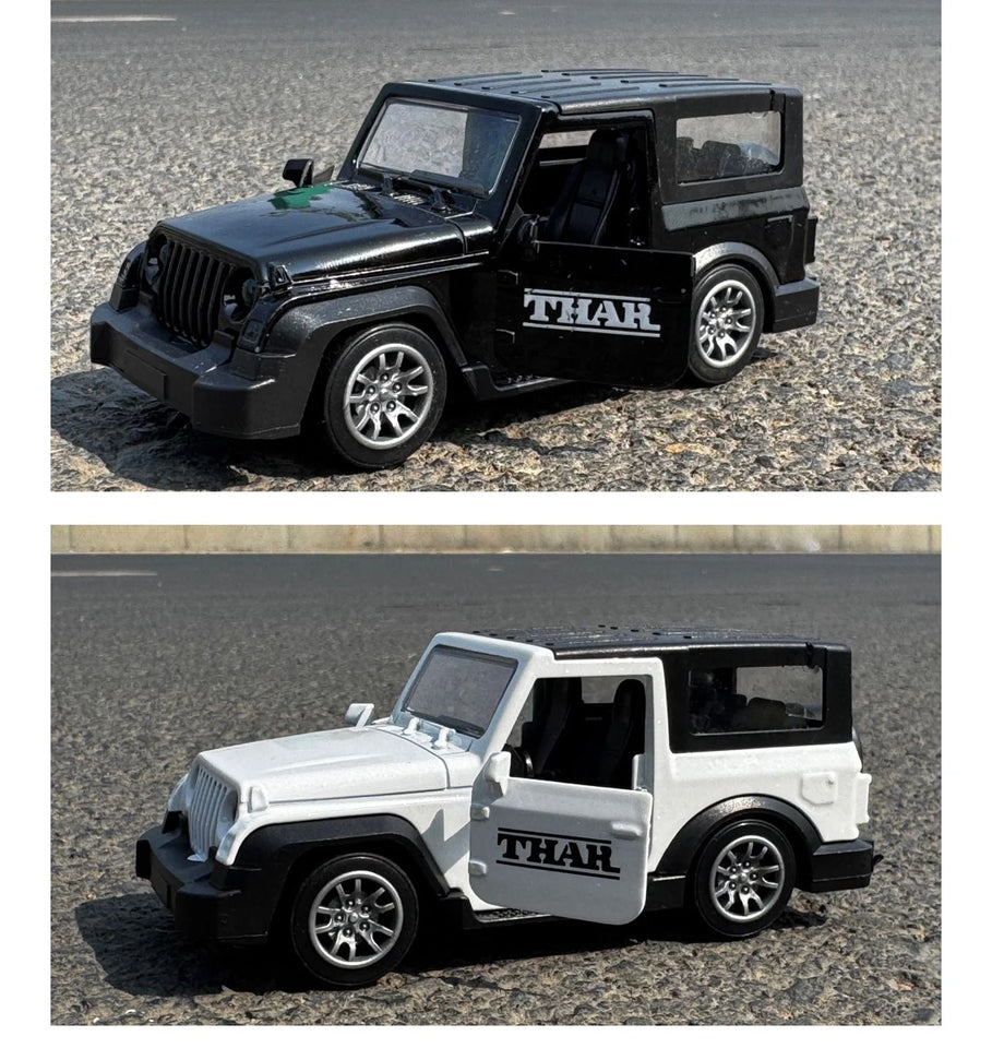 Mahindra Thar Metal Diecast WITH  MUSIC AND LIGH AND PULL PACK