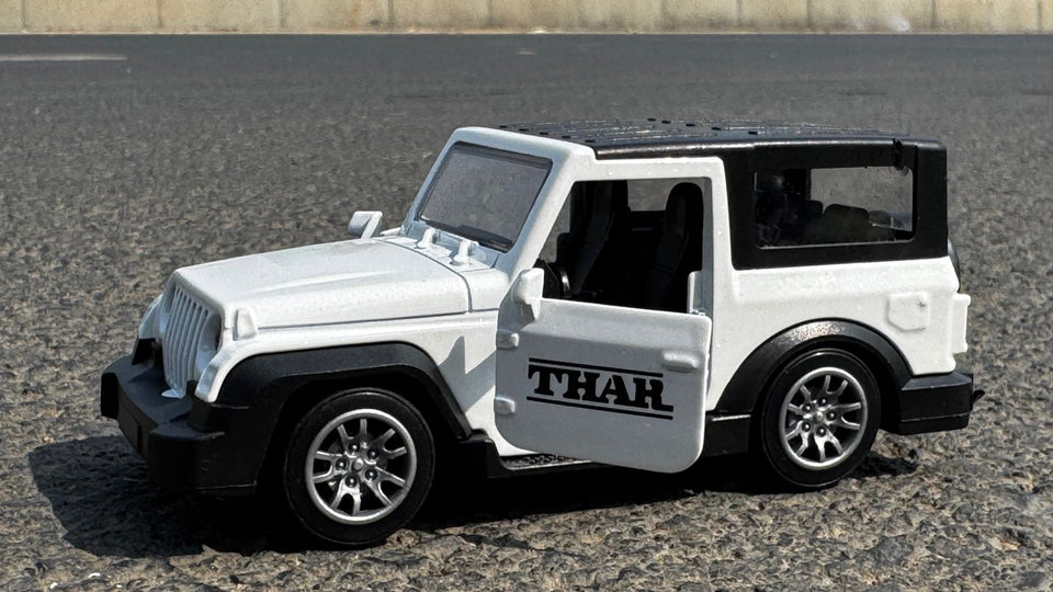 Mahindra Thar Metal Diecast WITH  MUSIC AND LIGH AND PULL PACK