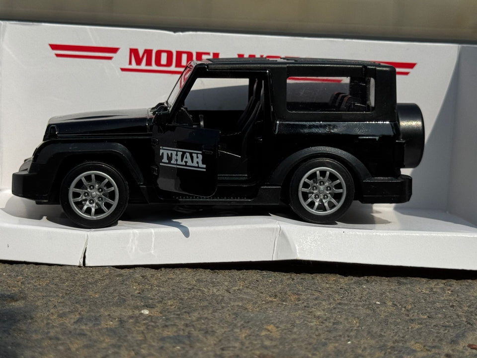 Mahindra Thar Metal Diecast WITH  MUSIC AND LIGH AND PULL PACK