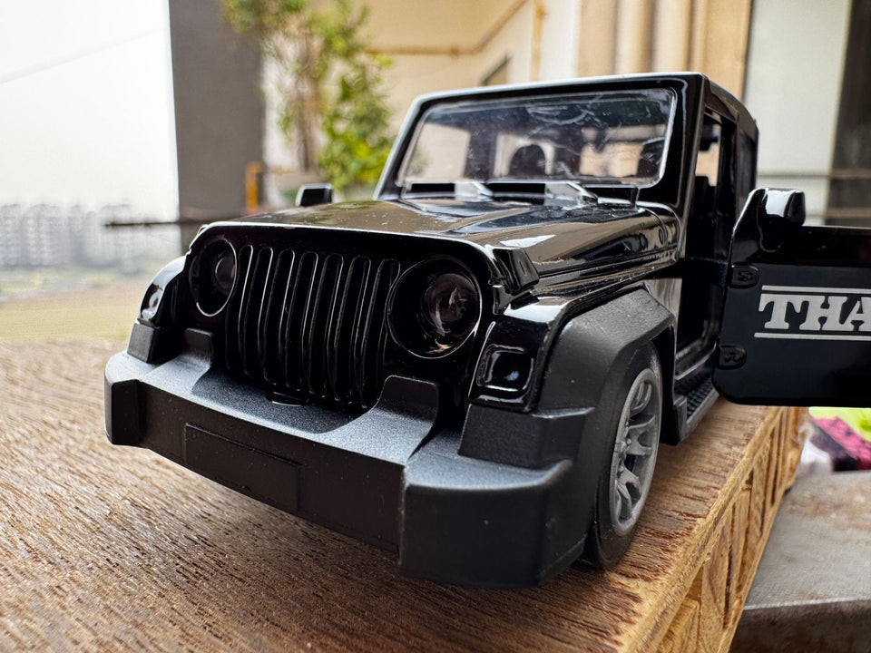 Mahindra Thar Metal Diecast WITH  MUSIC AND LIGH AND PULL PACK