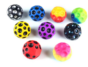 (PACK OF 2)SUPER BOUNCY MOON BALL