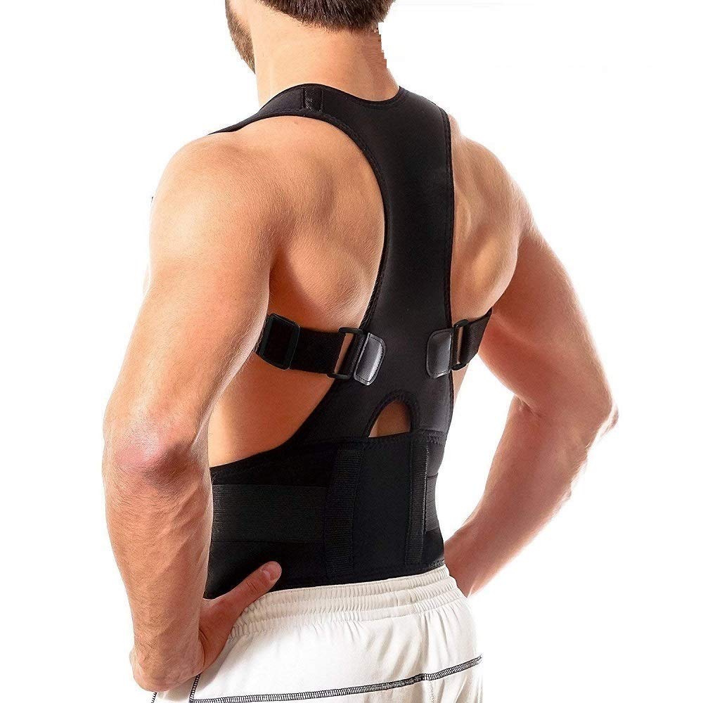Posture Corrector for Men and Women Back Brace Provides Pain Relief for Neck, Back, and Shoulders