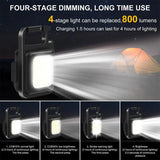 (pack of 2 )new Multifunctional Rechargeable Keychain Emergency Light