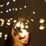 Decorative Wish Ball Orbs Led Curtain Lights For Diwali Christmas