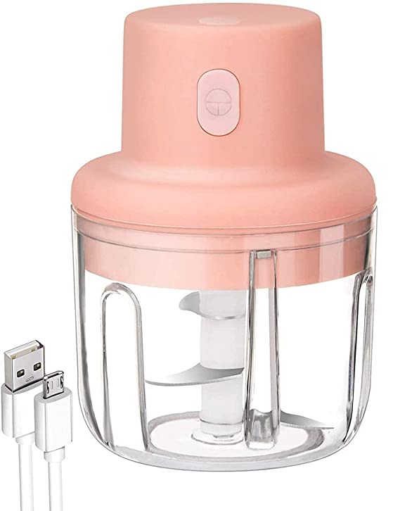 ELECTRONIC 4 EVER 45W Electric Chopper Mixer, Pink