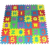 Alphabet Puzzle Matt ABCD Numbers 0 to 9