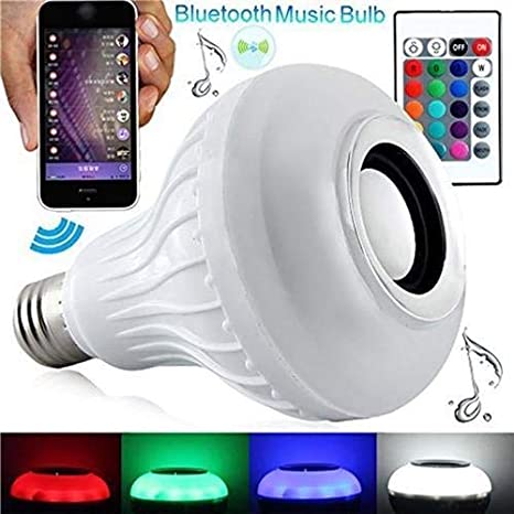 Led Bulb with Bluetooth Speaker