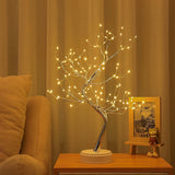 Tree Lamp, Desk Table Decor Pearl LED Lights for Home,Bedroom,