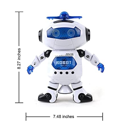 Dancing Robot with 3D Lights and Music, Multi Color