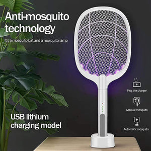 2 in 1 MOSQUITO KILLER LAMP AND RACKET at MEGA OFFER