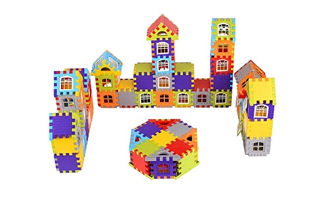 House Multi Color Building Blocks