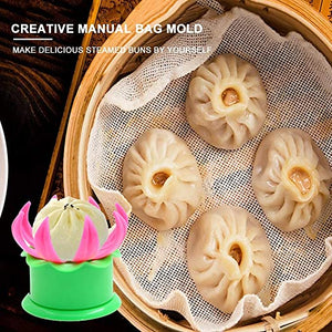 Momos Dumpling Maker Dough Press Mould Shapes