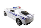 Police Robot Car, 2 in 1 Feature Car Converting to Robot,