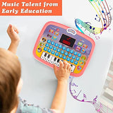 Baby Tablet Musical Toys with LED Light,Piano Display Screen for Numbers,