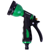 r, , Head Multi Adjustable Watering Patterns, Nozzles for Garden, Lawn, Car Wash (Black and Green)