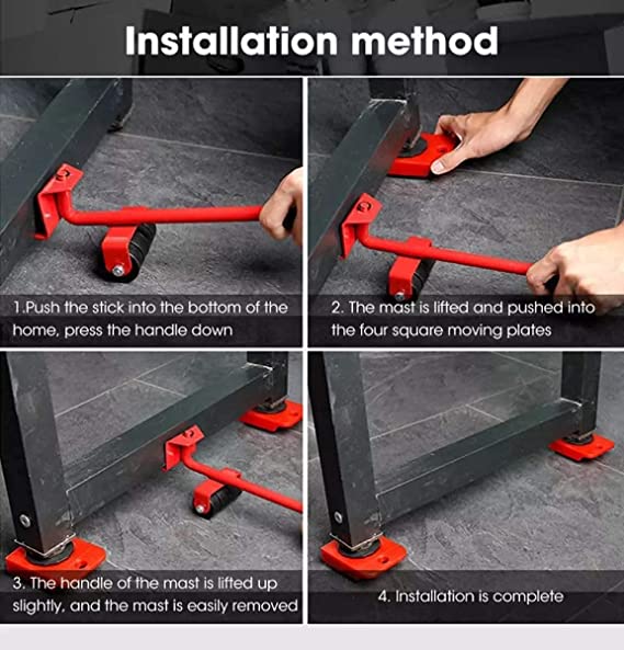 Heavy Duty Furniture Lifting Kit