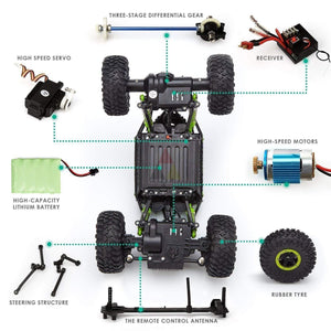 ROCK CAR 118 Scale 2.4 Ghz