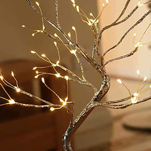 Tree Lamp, Desk Table Decor Pearl LED Lights for Home,Bedroom,